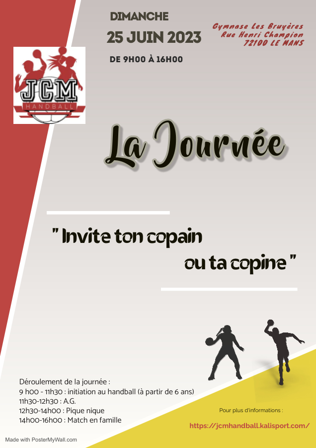 Flyer INVITE TON COPAIN ET COPINE 2023